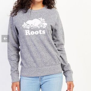 Roots Crewneck Salt&Pepper